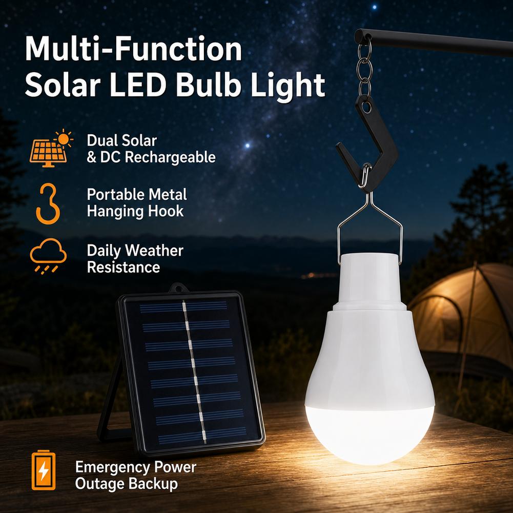 Lâmpada LED Solar IP65 à Prova - Power Outage Light avaliação e preço