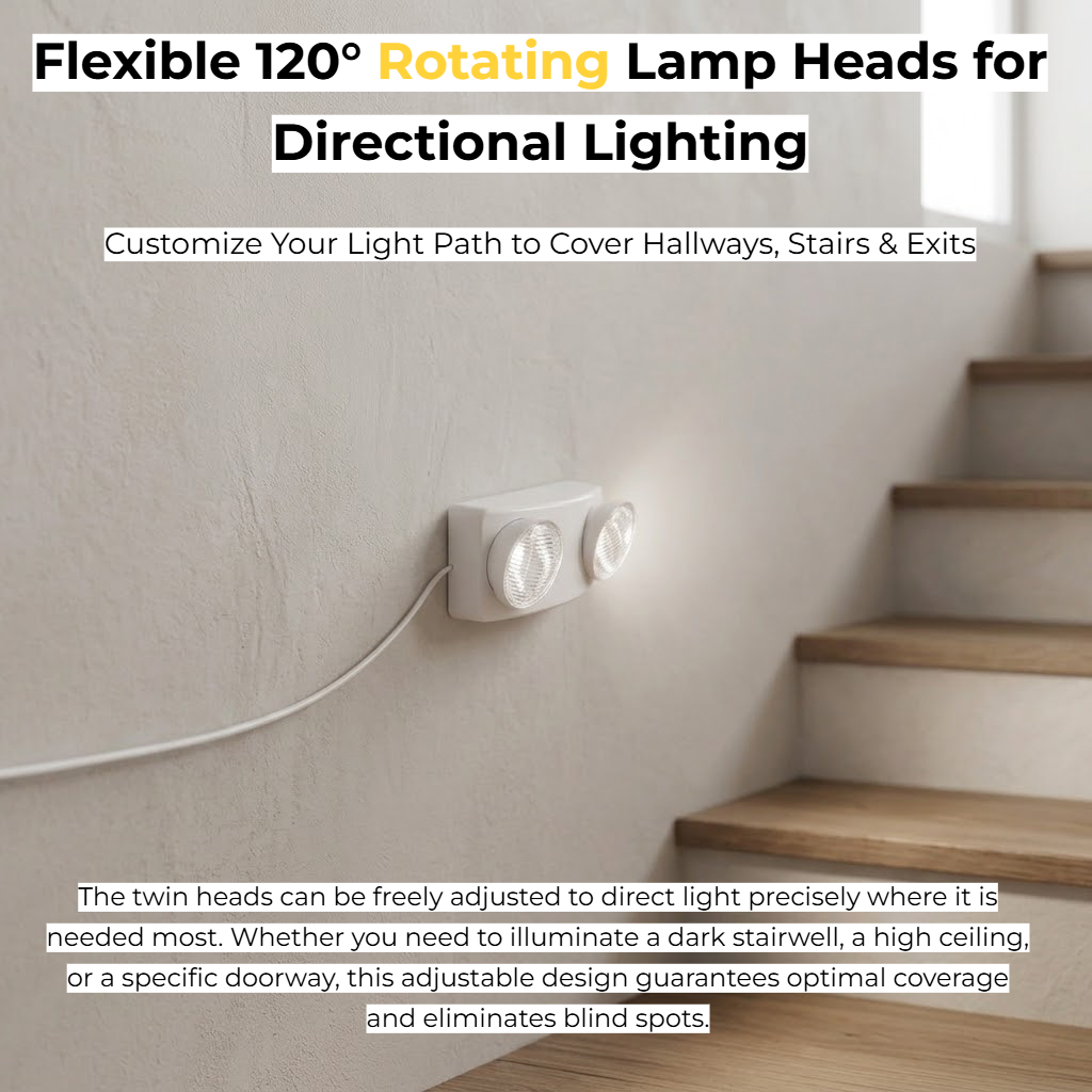 Luz de Emergência LED de Cabeç - Power Outage Light avaliação e preço
