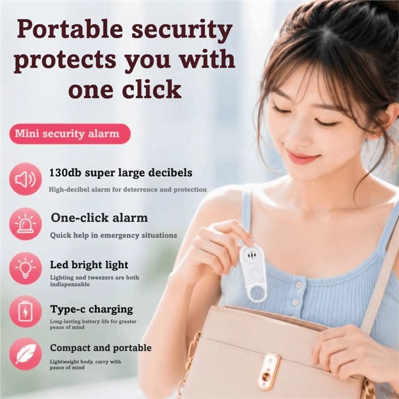 Chaveiro de Alerta de Emergênc - Personal Alarm Keychain avaliação e preço